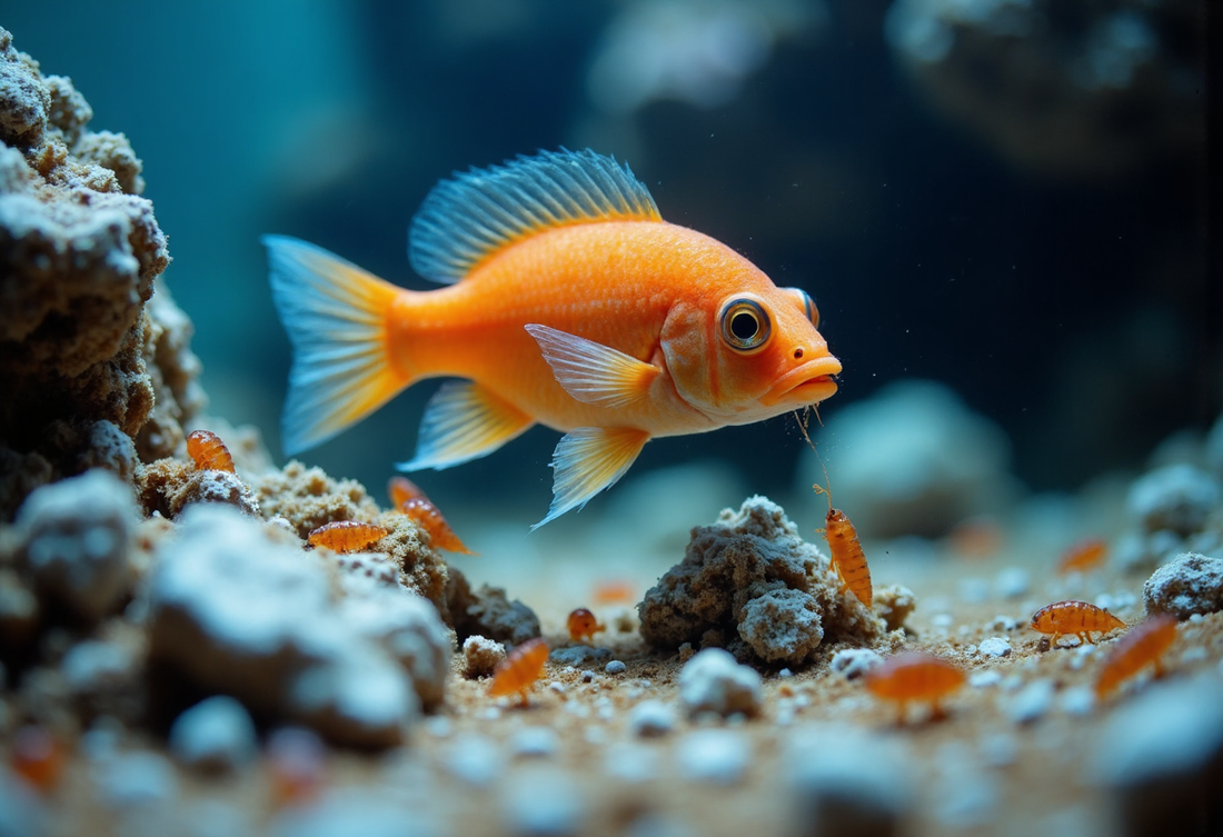 Amphipods for Fish Coloration and Health
