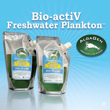 Bio-actiV Freshwater Plankton live copepods and ostracods for low-maintenance family fish tanks